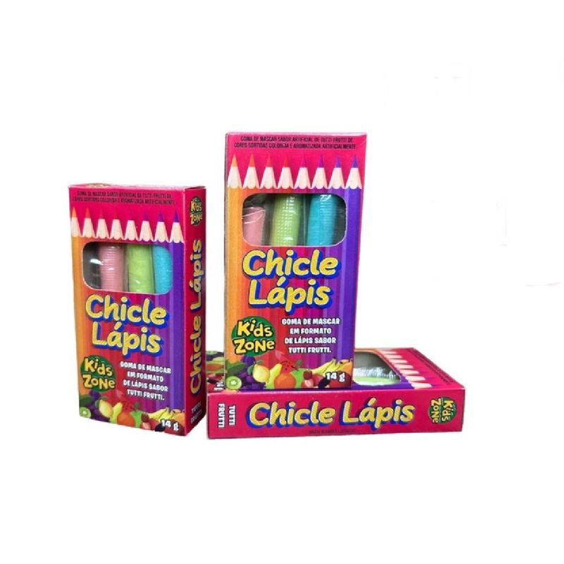 Goma-de-Mascar---Chicle-Lapis---Sortido---Kids-Zone-1