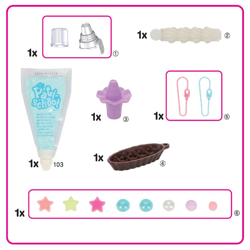 Kit-de-Artesanato---Pastel-Keychain---Creations---Pati-school---Epoch-2