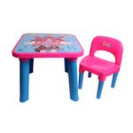 Mesa-de-Atividades---Barbie---com-Cadeira---Fun-0
