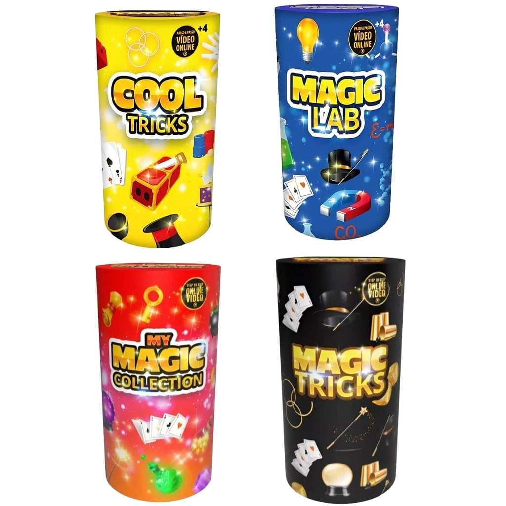 ◆ Happy Lucky  ③ Coleção Mágicas Sortidas F0143-1 - Fun - Ri Happy