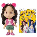 Kit-Boneca-Articulada---27-Cm---Maria-Clara---Novabrink-e-Livro-Infantil---Maria-Clara-e-Jp---Para-Animar-Voce---Catavento