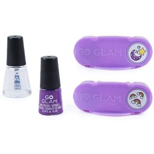 Go Glam - Glitter Nails - Kit de Decorar Pintar Unhas SUNNY BRINQUEDOS