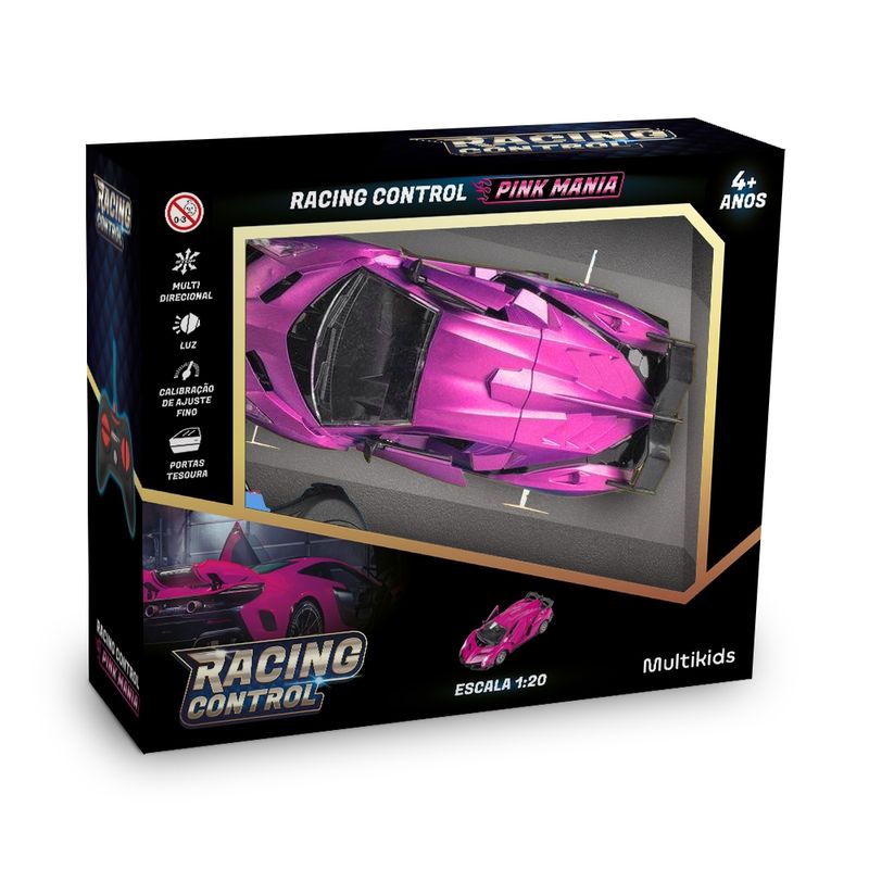 Carrinho-de-Controle-Remoto---Pink-Mania---1-20---Multikids-2