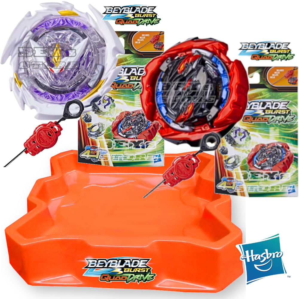 Beyblade Burst completo Dual Pack Lançadores - Hasbro - PBKIDS