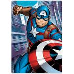 Quebra-Cabeca---60-pecas---Disney---Marvel---Os-Vingadores---Capitao-America---Toyster-1