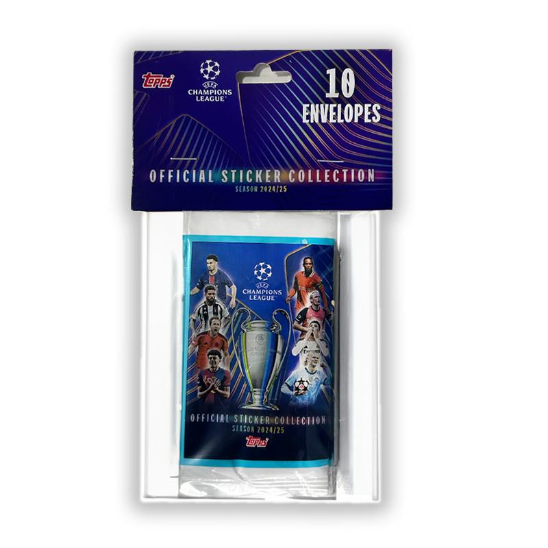Envelope-de-Figurinhas---UEFA-Champions-League-2024-2025---10-Unidades---Topps-0