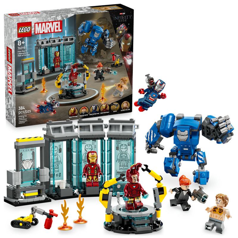 LEGO---Super-Heroes-Marvel---Laboratorio-do-Homem-de-Ferro--Salao-de-Armaduras---76315-0