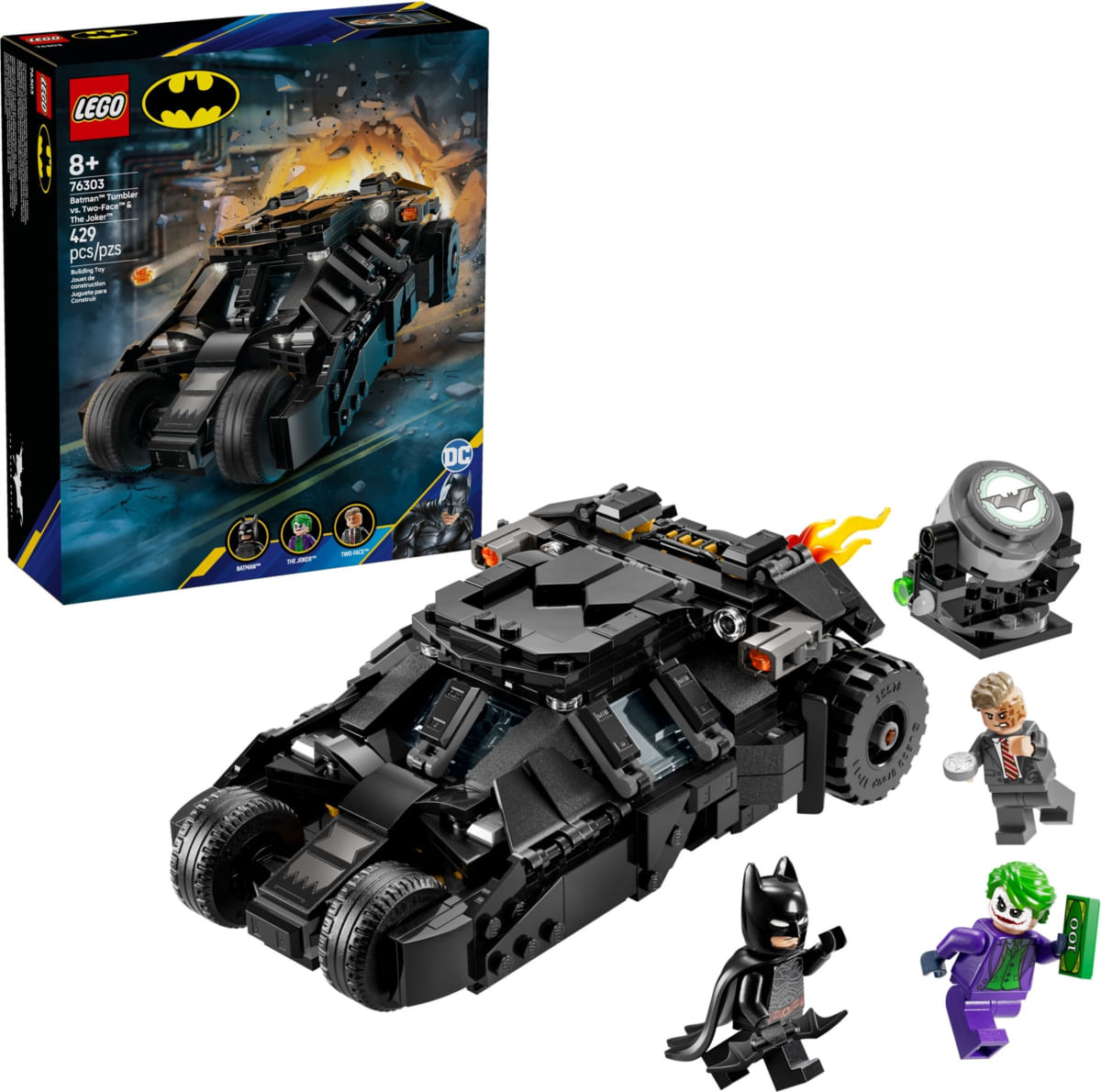 76303 - LEGO Super Heroes - Tumbler do Batman™ vs. Duas Caras™ e o