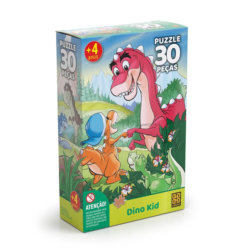 Quebra-Cabeca---30-Pecas---Dino-Kid---Grow-0