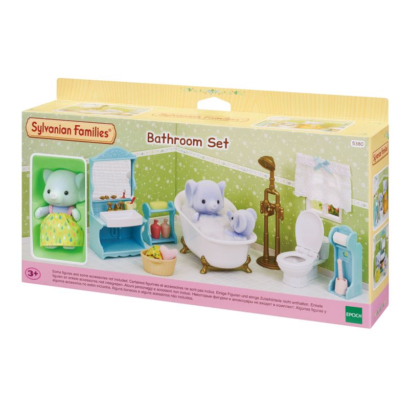 Sylvanian-Families---Conjunto---Toalete-e-Banho-com-Irma-Elefante---Epoch-0