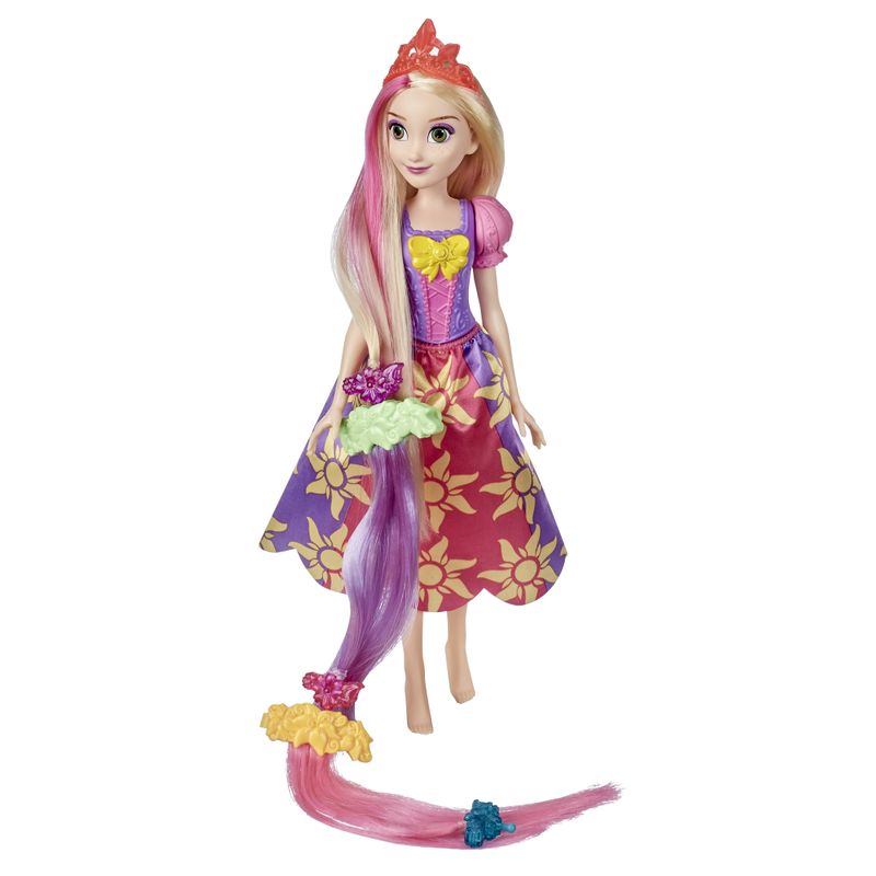 Boneca-Articulada---35-Cm---Princesas-Disney---Rapunzel---Cabelos-Divertidos---Hasbro-0