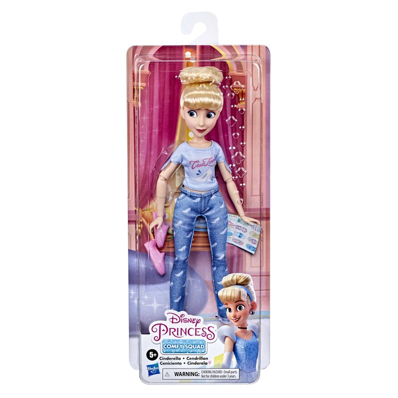 Boneca-Articulada---35-Cm---Comfy-Squad---Princesas-Disney---Detona-Ralph---Cinderela---Hasbro-2