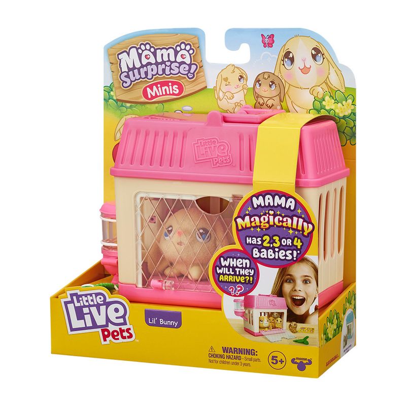 Playset---Live-Little-Pets---Mama-Surprise-Mini---Coelhinho---Rosa---Fun-2