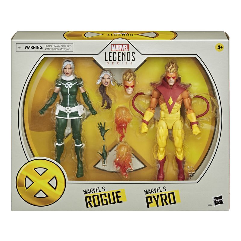 Figura-de-Acao---22-Cm---Disney---Marvel-Legends-Series---X-Men-Rogue-e-Pyro---Hasbro-1