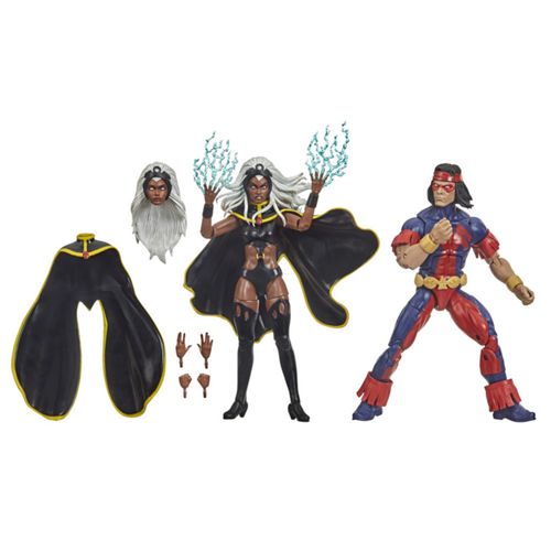 Conjunto De Figuras Articuladas - 22Cm - Disney - Marvel Legends Series - X-Men - Tempestade e Thunderbird - Hasbro