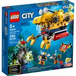LEGO-City---Submarino-de-Exploracao-do-Oceano---60264-0
