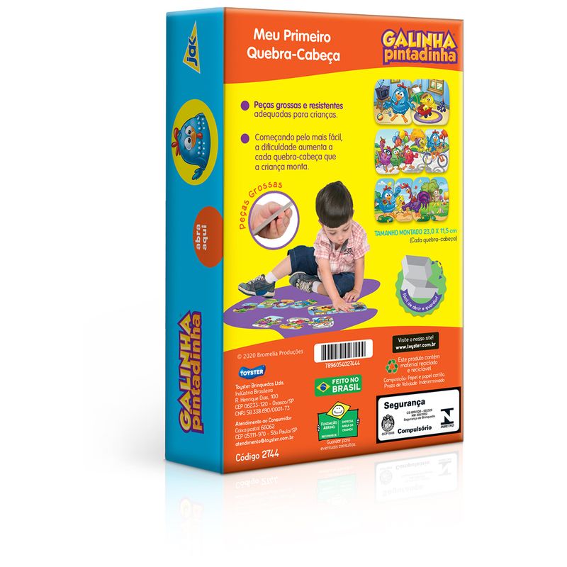 Meu-Primeiro-Quebra-Cabeca---234-Pecas---Jak---Galinha-Pintadinha---Toyster-2
