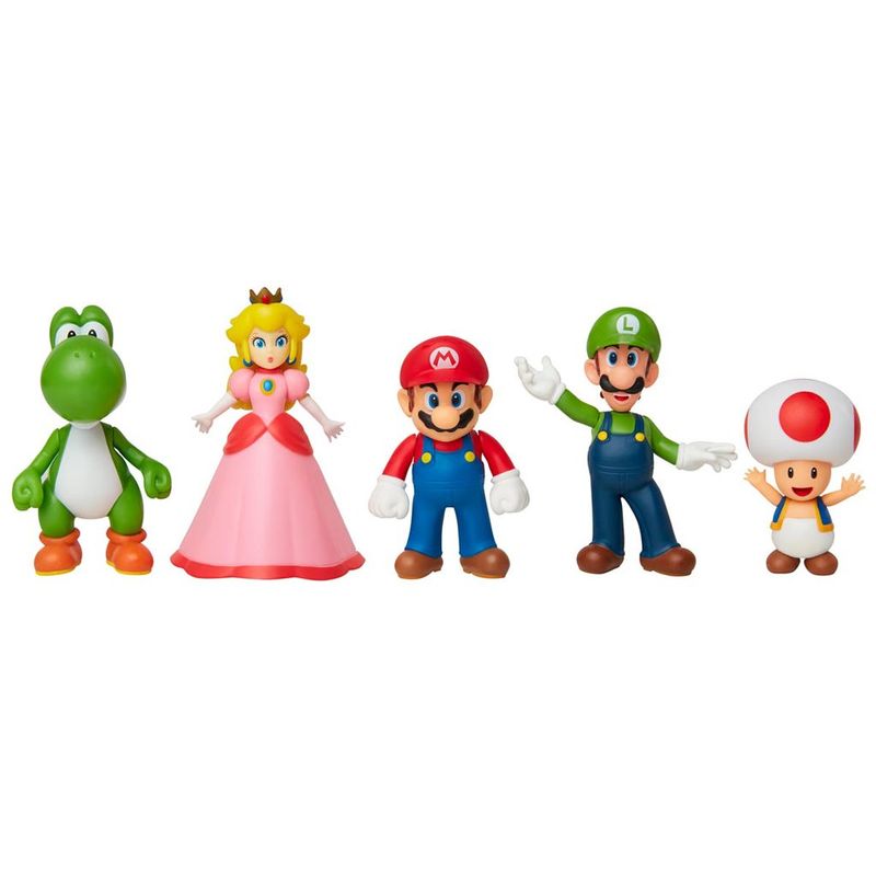 Conjunto-De-Figuras---Super-Mario---Mario-E-Amigos---Sunny-0