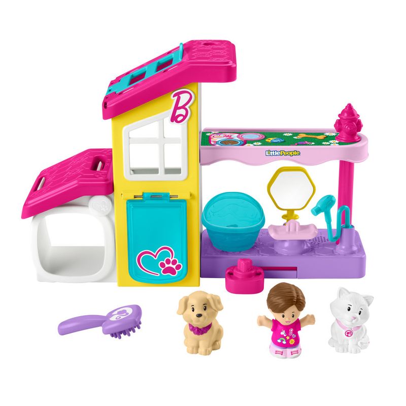 Playset---Barbie---Fisher-Price---Little-People---Spa-De-Animais-De-Estimacao-0
