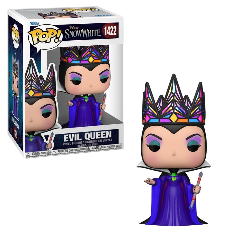 Boneco-Funko---Pop----Disney---Live-Action---Branca-de-Neve---Rainha-Ma---Candide-0