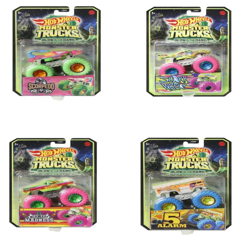 Carrinho---Hot-Wheels-Monster-Trucks---Brilha-no-Escuro---Sortido---Mattel-0