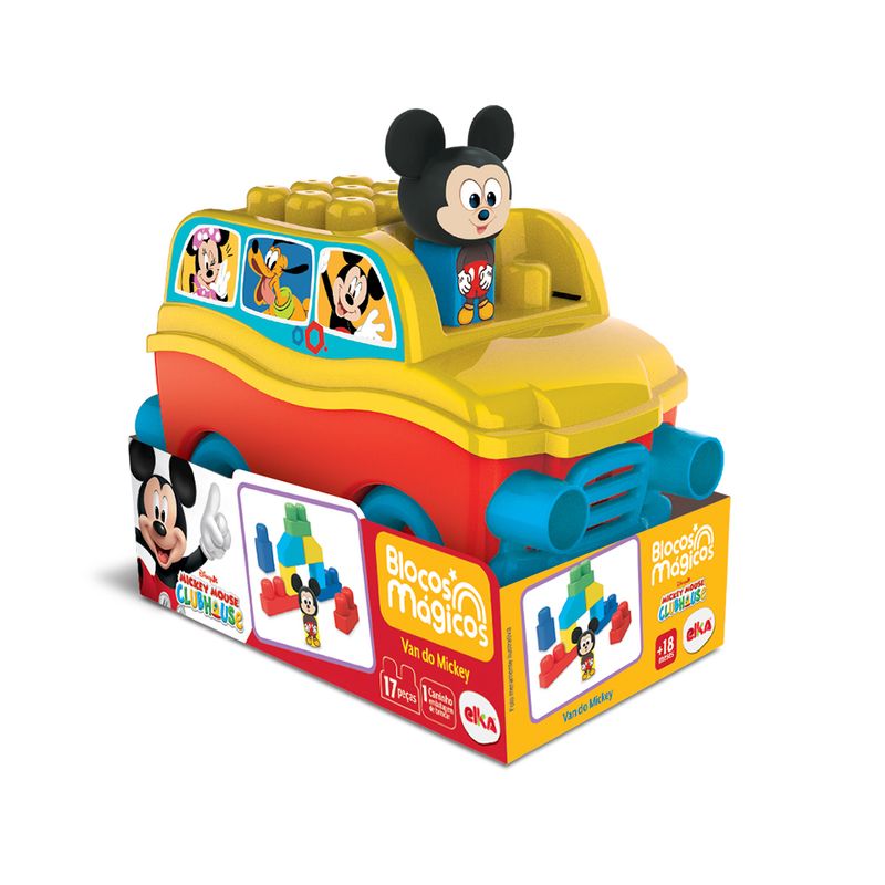 Blocos-de-Montar---Disney---Van-do-Mickey---Elka-2
