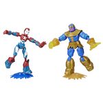 Conjunto-de-Bonecos-Articulados---Disney---Marvel---Bend-And-Flex---Iron-Patriot-e-Thanos---Hasbro-0