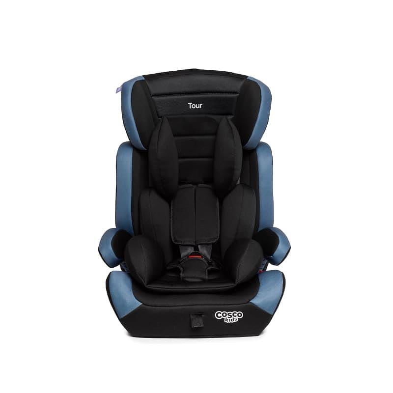 Cadeirinha para Carro Tour a 36 kg Preto e Azul Cosco Ri Happy