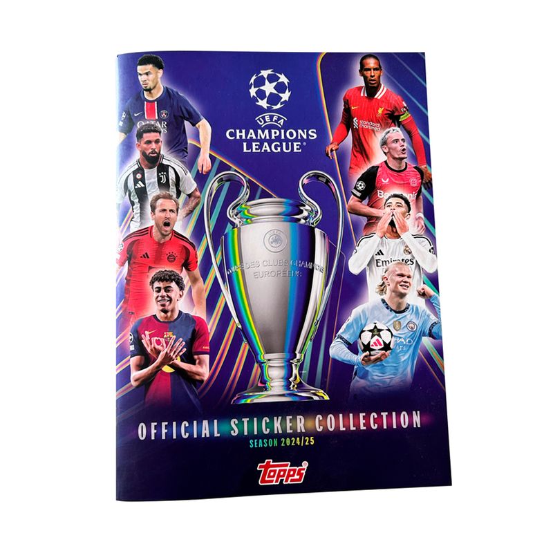 Album-Capa-Dura---UEFA-Champions-League-2024-25---Topps-0