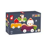 Brinquedo-Educativo---Carrinhos-Magneticos---Animais-de-Fazenda---Janod---Maped-2