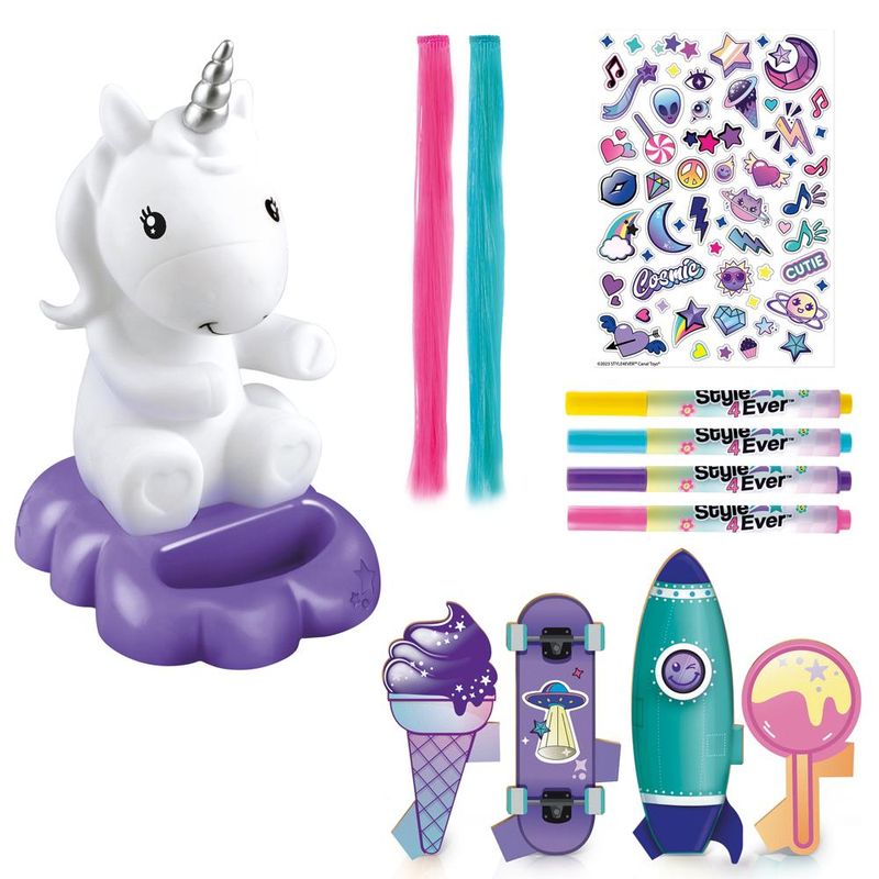 Conjunto-de-Artes---Decore-seu-Unicornio---Brilha-no-Escuro---Fun-0