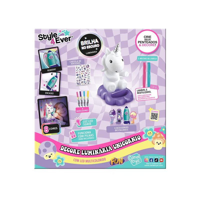 Conjunto-de-Artes---Decore-seu-Unicornio---Brilha-no-Escuro---Fun-2