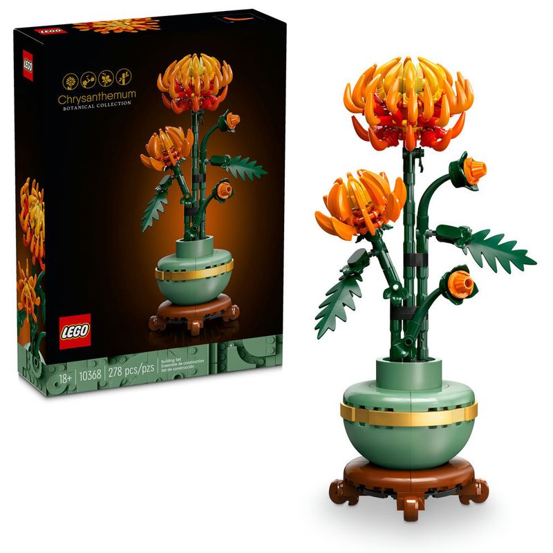 LEGO---BOTANICALS---Crisantemo---10368-0