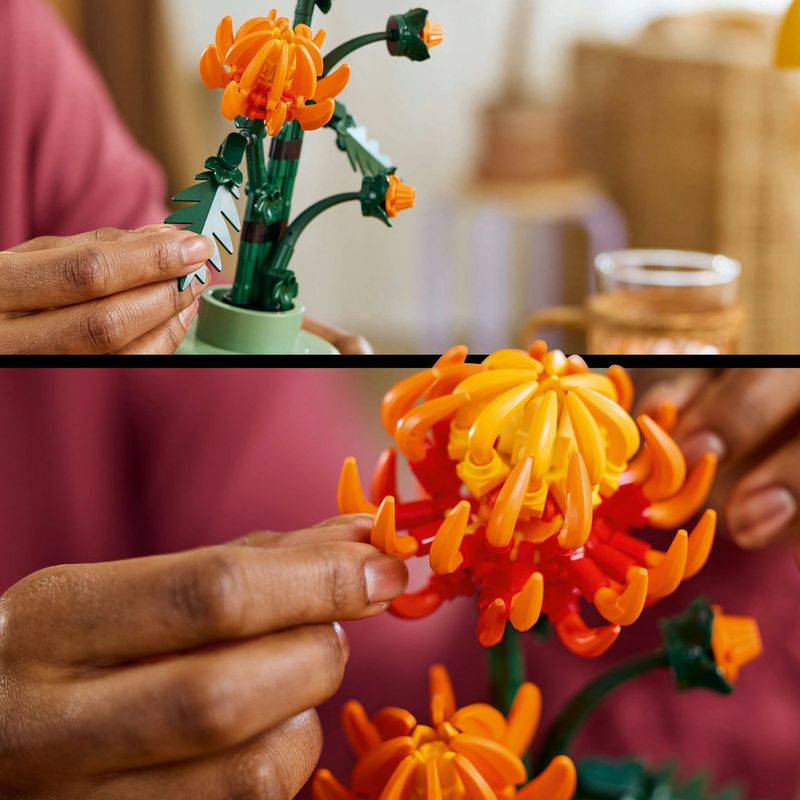 LEGO---BOTANICALS---Crisantemo---10368-4