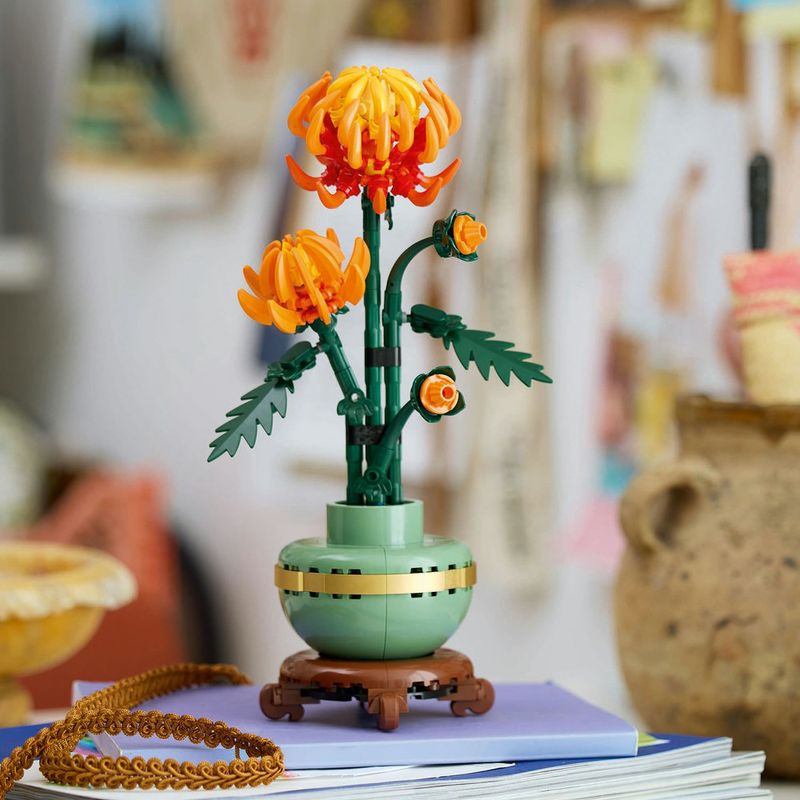 LEGO---BOTANICALS---Crisantemo---10368-9