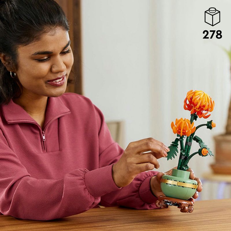LEGO---BOTANICALS---Crisantemo---10368-10