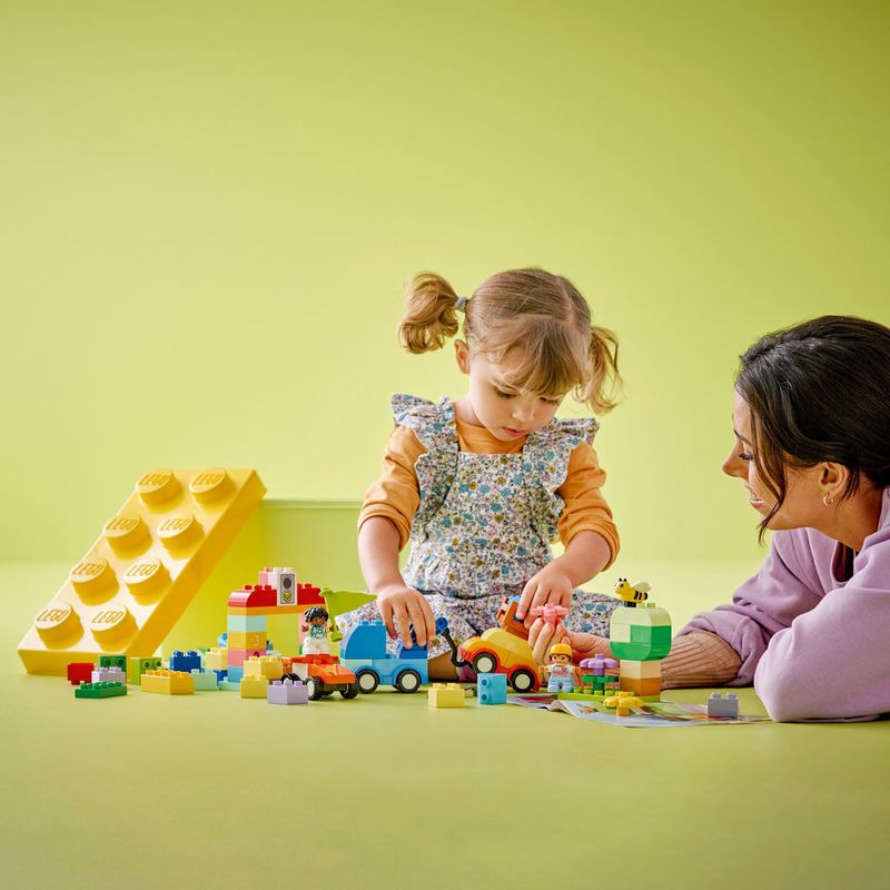 LEGO---DUPLO-Classic---Caixa-de-Pecas-de-Carros-e-Caminhoes---10439-5