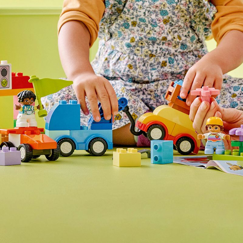 LEGO---DUPLO-Classic---Caixa-de-Pecas-de-Carros-e-Caminhoes---10439-10