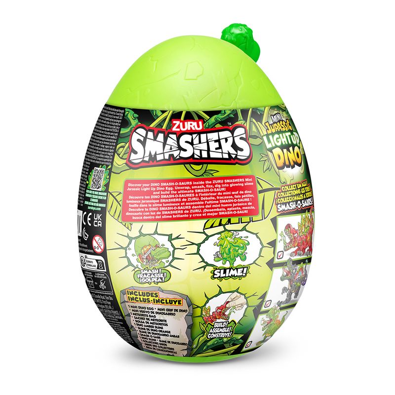 Figura-de-Acao---Dino---Smashers-Light-Verde---Serie-1---Fun--3