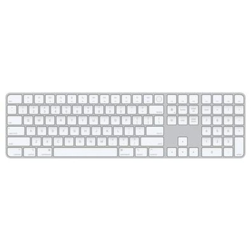 Magic Keyboard Numérico com Touch ID para Mac e macOS Branco