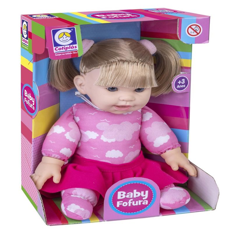 Boneca-Bebe---Baby-Fofura---Com-Cabelo---Cotiplas-1