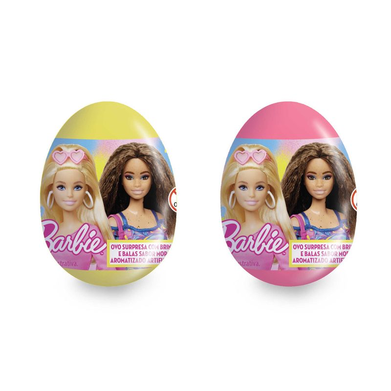 Ovo-Surpresa---Barbie---Brinquedos-e-Doces---Sabor-Morango---Sortido---Fun-0