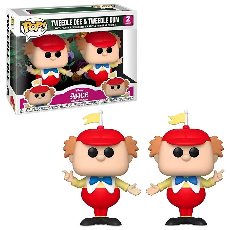 Figuras-Colecionaveis---Funko-Pop---Alice-No-Pais-Das-Maravilhas---Tweedle-Dee-E-Dum---Piticas-1