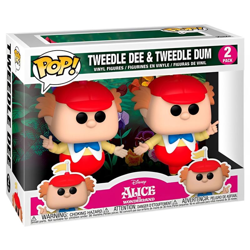 Figuras-Colecionaveis---Funko-Pop---Alice-No-Pais-Das-Maravilhas---Tweedle-Dee-E-Dum---Piticas-2