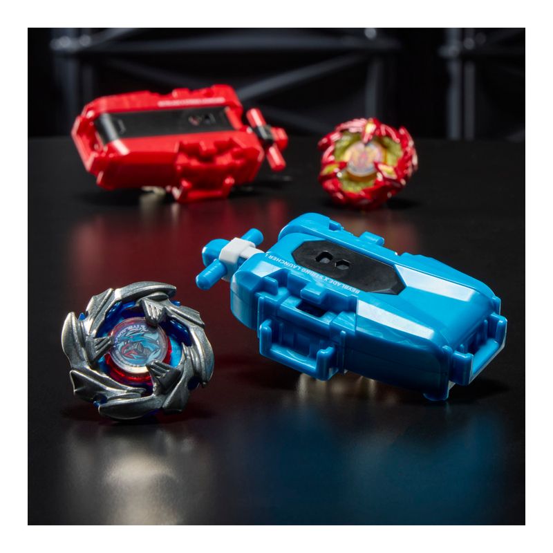 Conjunto-com-Lancador---Beyblade-X-Cobalt-Dragoon-2-60C---Hasbro-8