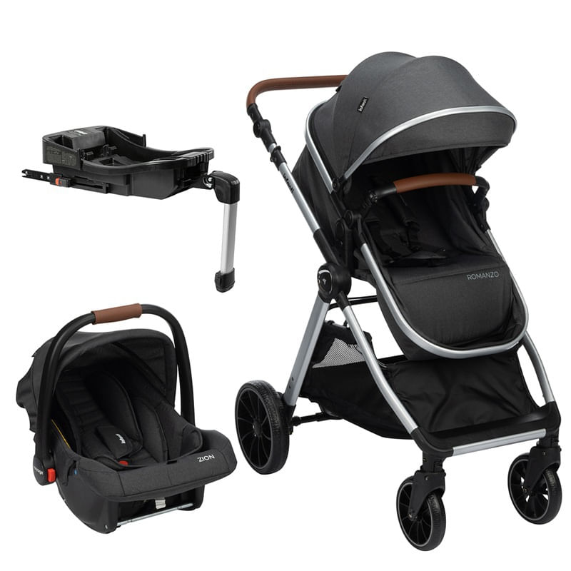 Carrinho-Travel-S---Com-Bebe-Conforto-e-Base---Romanzo---Trio-Isofix---Pto-Granizo---Infanti---Dorel-0