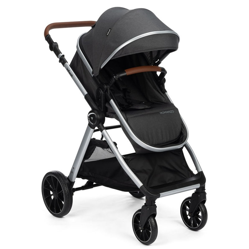 Carrinho-Travel-System---Com-Bebe-Conforto---Romanzo---Duo-Infanti---Preto-Granizo---Dorel-3