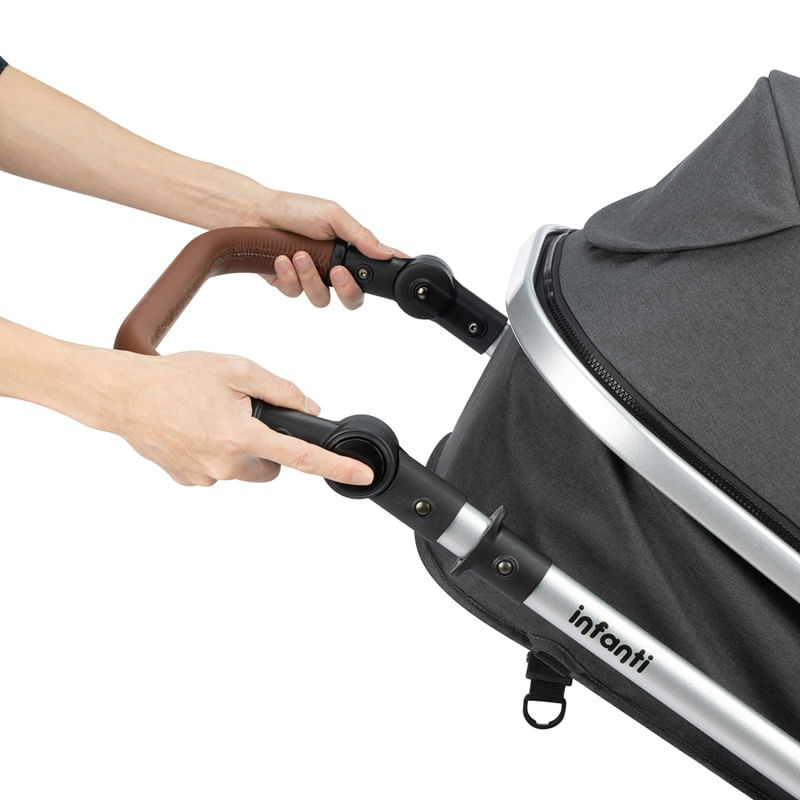Carrinho-Travel-System---Com-Bebe-Conforto---Romanzo---Duo-Infanti---Preto-Granizo---Dorel-6