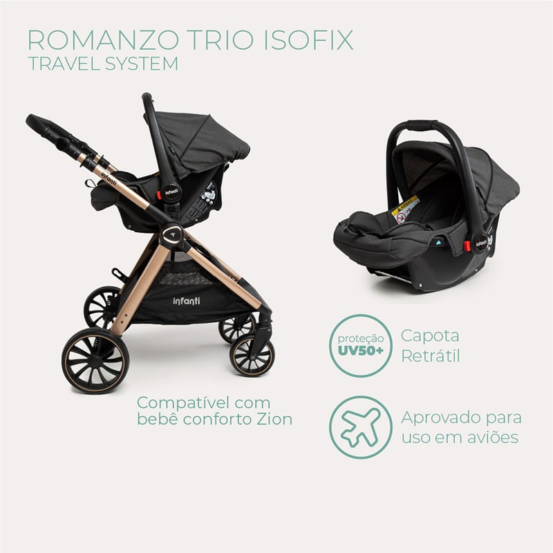 Carrinho-Travel-System---Com-Bebe-Conforto-e-Base---Romanzo---Trio-Isofix---Infanti---Dorel-5