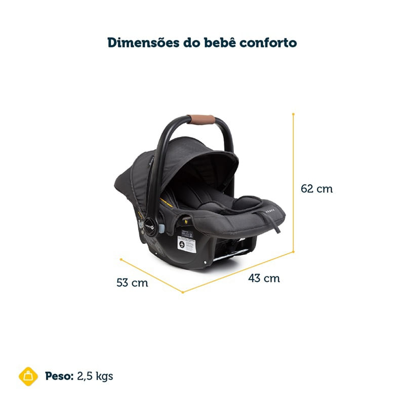 Carrinho-Travel-System---Spark-Plus---Trio-Isofix---Cinza---Dorel-12